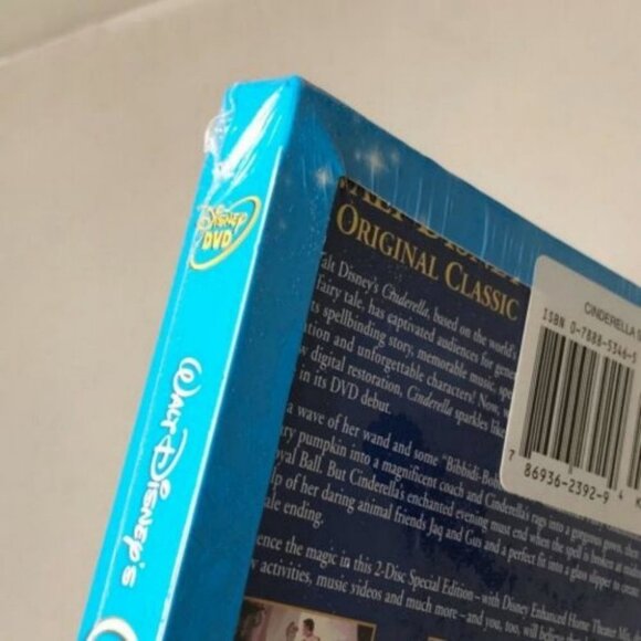 Walt Disney's 'Cinderella 2 Disc Special Edition Sealed New FIRST TIME EVER DVD - Picture 10 of 12